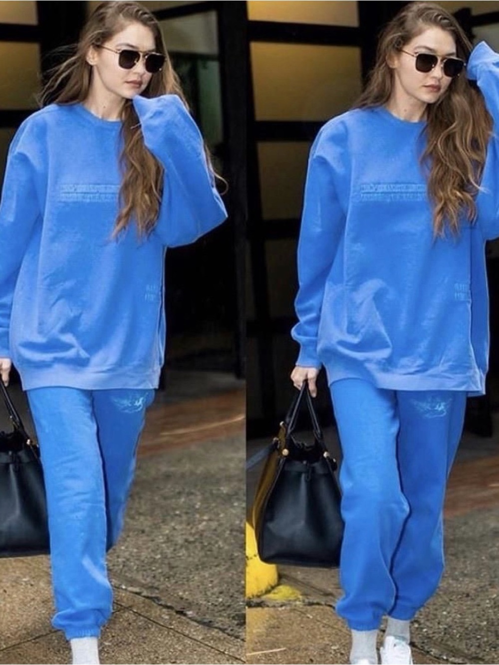 Boys Lie Royal Blue Oversized Jogger Set